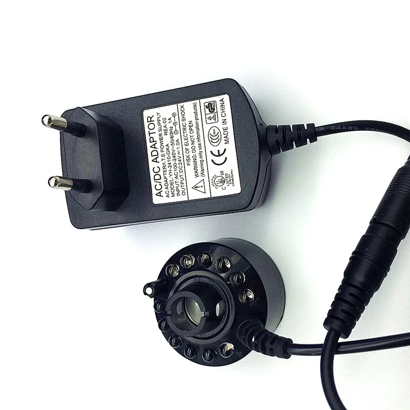 AC100-240V generador de niebla ultrasónica 12 LED atomizador de tanque de peces fuente de agua atomizador de estanque humidificador de aire incubadora humidificador 1 ud.