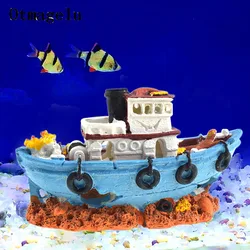 Barco pirata del tesoro – Decoración para acuario pecera