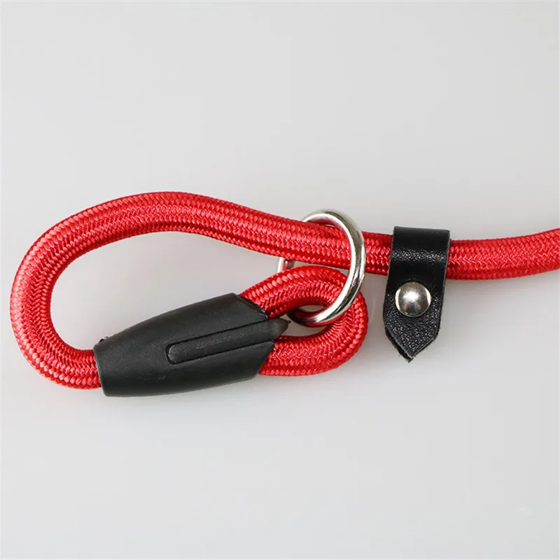 Detalle del grosor de la cuerda redonda de nailon en varios diámetros