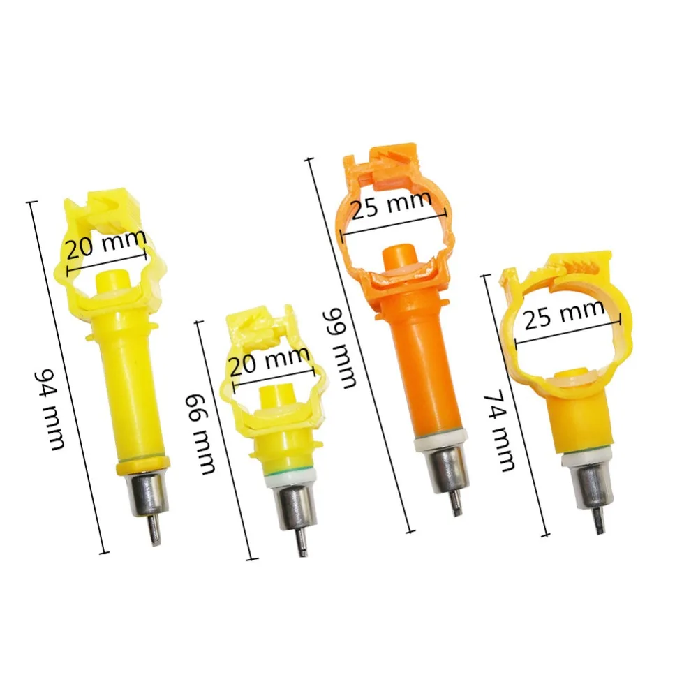 Bebedero de pezón de conejo, alimentador automático de agua, bebedero para Conejo, roedores, pezón, 5 uds. - imagen 2