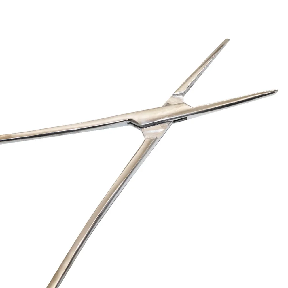 Pinzas de sujeción Vascular de acero inoxidable, kit de herramientas quirúrgicas, pinzas de bloqueo de hemostato, alicates de pesca, 1 ud. - imagen 5