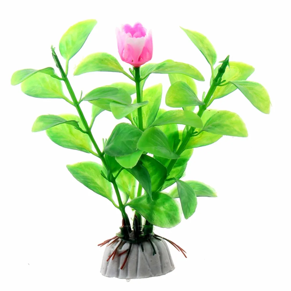 Plantas artificiales decorativas para acuario – 5 colores disponibles - imagen 3