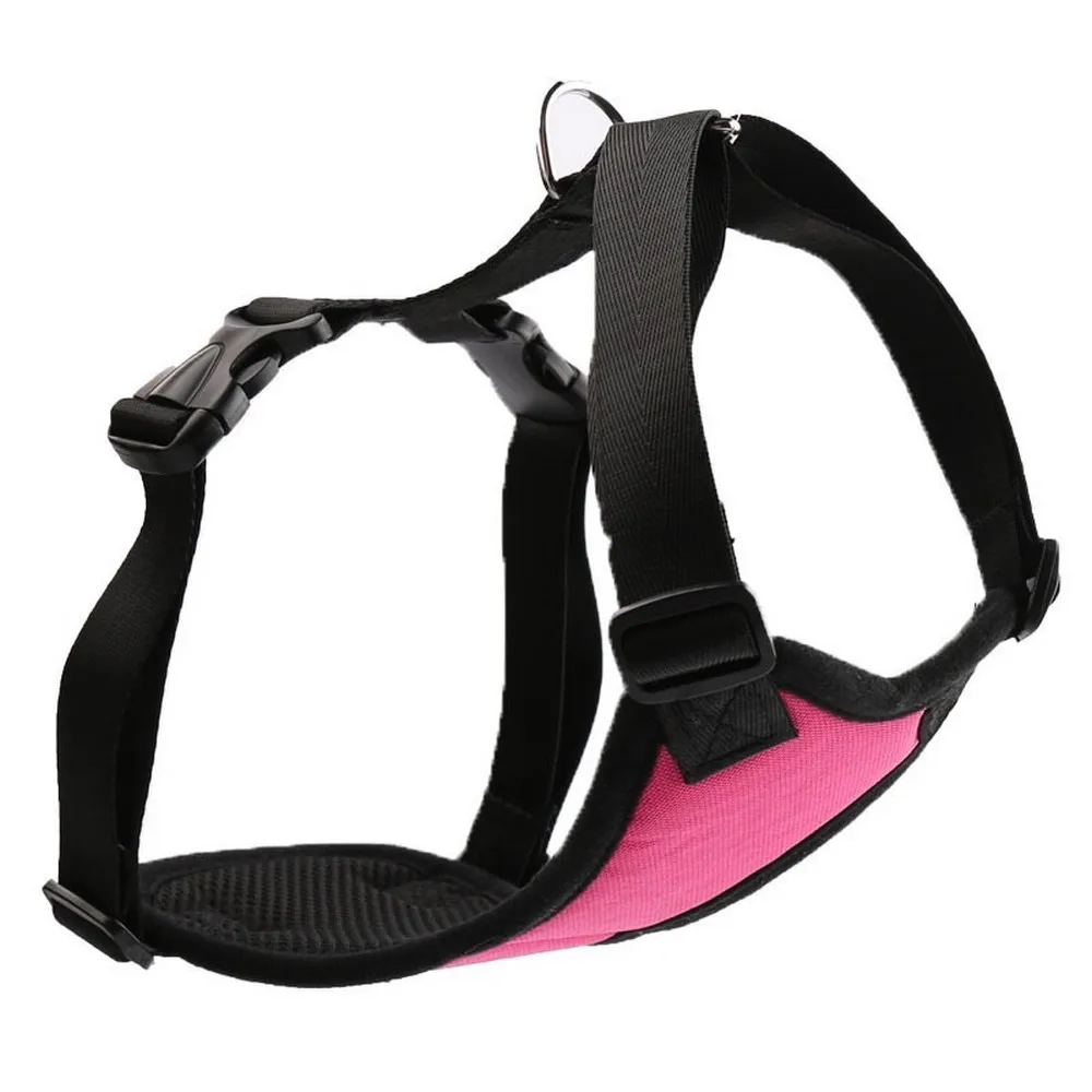 Arnés de chaleco automático para perros y mascotas con cinturón de seguridad para coche, correa de seguridad para mascotas, arnés de seguridad multiusos de nailon para vehículos y mascotas, ajustable - imagen 4