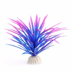 Planta artificial para acuario – Decoración verde realistaalta densidad