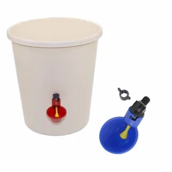 Bebedero automático para gallinas y aves de corral – Agua siempre disponible