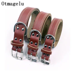 Collar de cueropara Pitbull y Bull Terrier – Ajustable y resistente