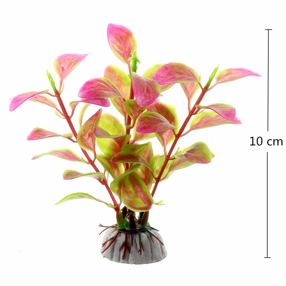 Plantas artificiales decorativas para acuario – 5 colores disponibles - imagen 2