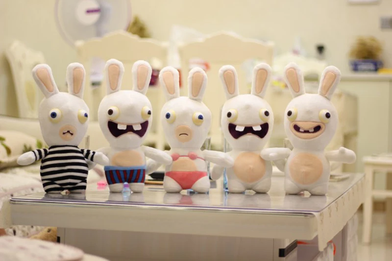 OnnPnnQ Funny Dog Toys Pet Puppy Chew Squeaker Squeaky Plush Sound Crazy Rabbit Stuffed cotton bite Squeaking Toy for small dog13