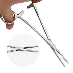 Pinza hemostática para cirugía en gatos y perros - Puntas rectas