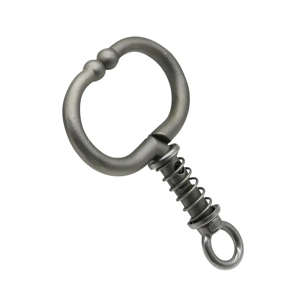 Anillo de nariz de ganado grande de acero inoxidable de 70mm de diámetro, abrazaderas de nariz de toro de resorte, anillos de tracción de nariz de vaca, herramienta de encuadernación, 1 ud. - imagen 5