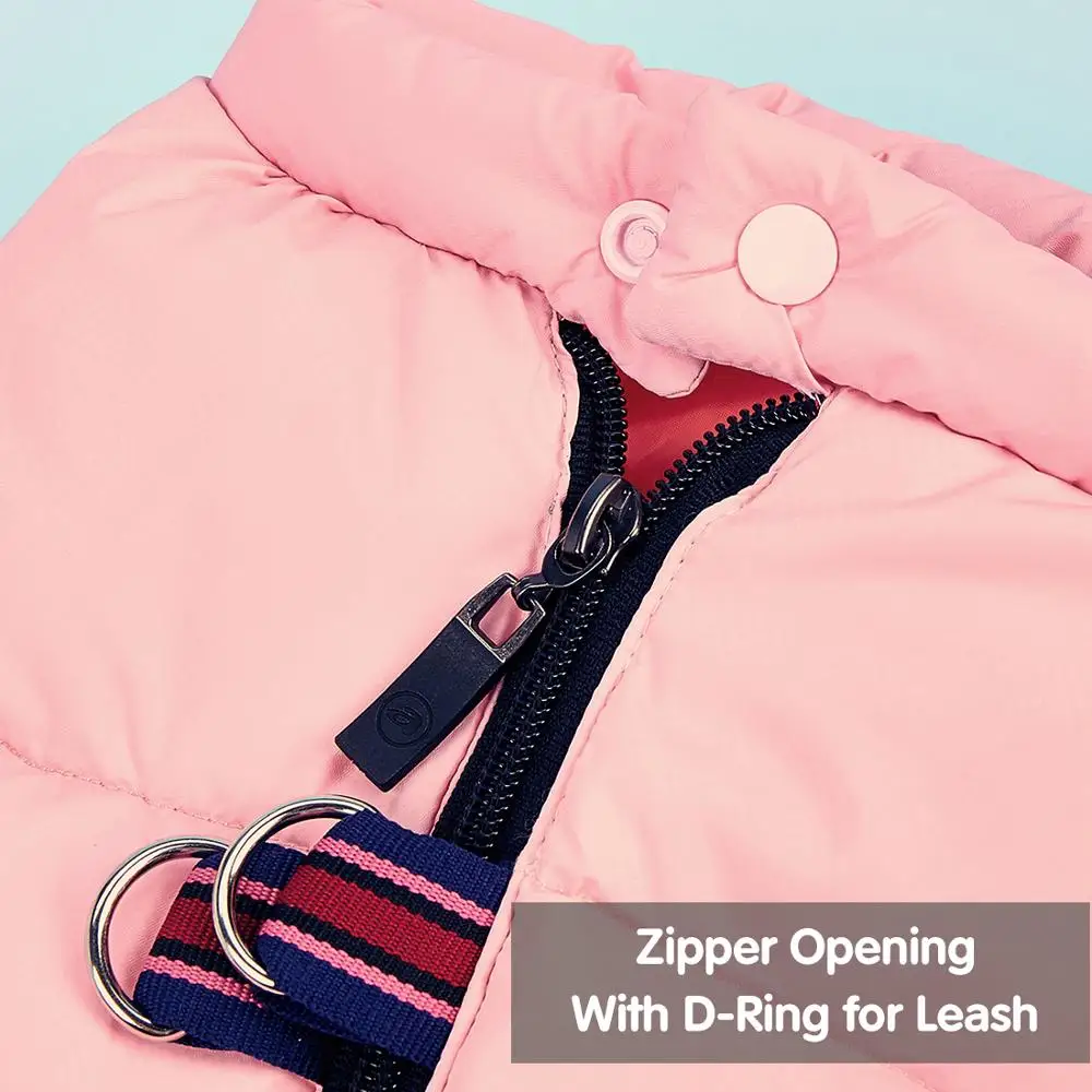 Ropa de invierno para perros, monos impermeables para perros pequeños, traje de nieve suave muy cálido para cachorros, vientre completamente cubierto, uso para perros femeninos/masculinos - imagen 4