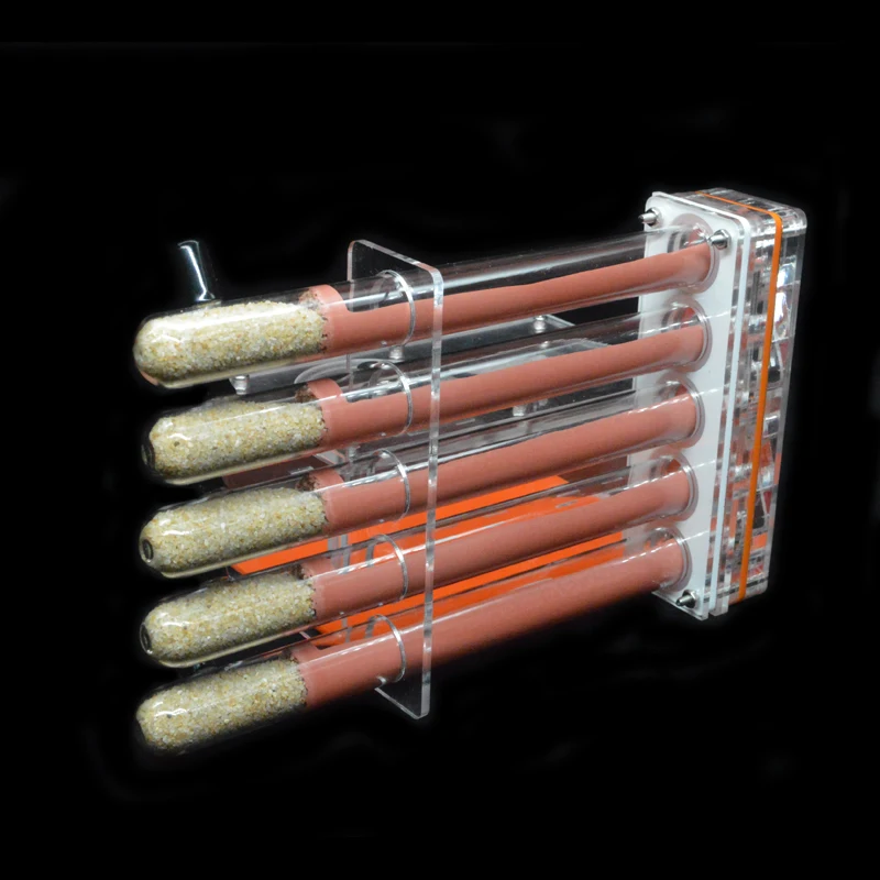 Sistema de tubos de ensayo de yeso