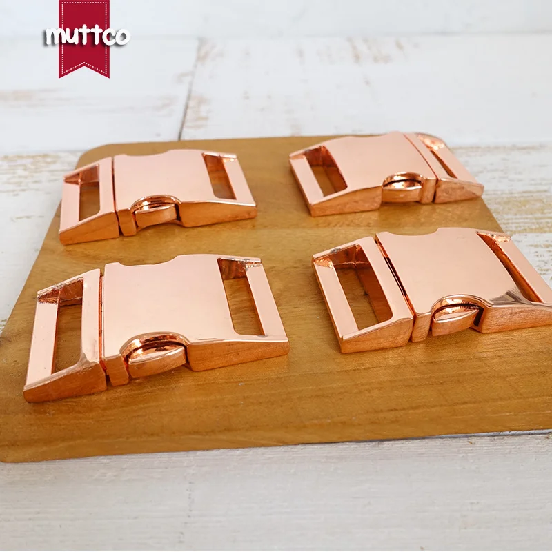 Hebilla de aleación de zinc para Collar de perro, accesorios para mascotas, hebilla de metal, 3 colores, DIY, 2,5 cm, 10 unids/lote - imagen 4