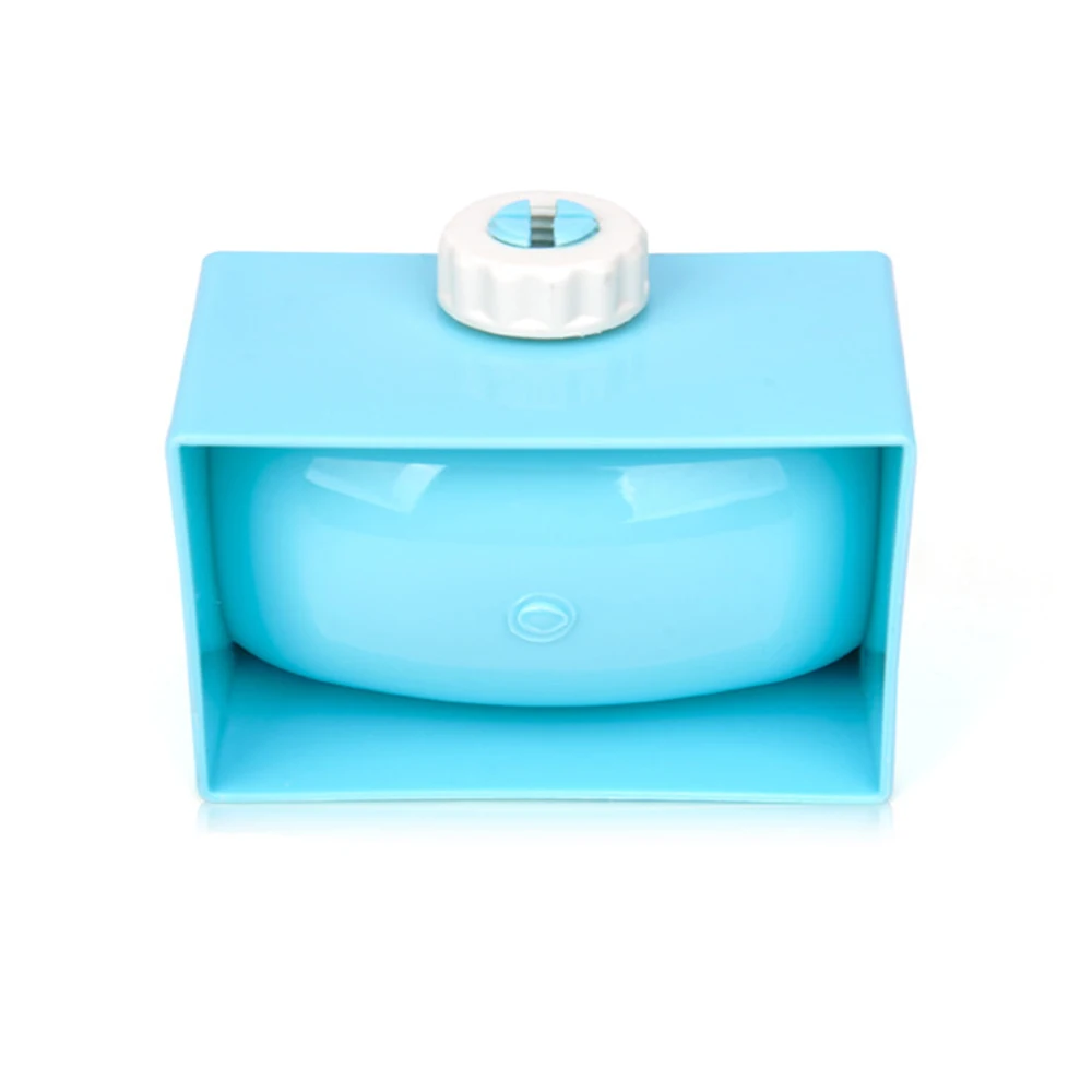 Rabbit Feeder Chew Proof Metal Edge Fixed Plastic Food Bowl for Cage Chinchilla Small Animal Feeding Trough Pet Supplies - imagen 5