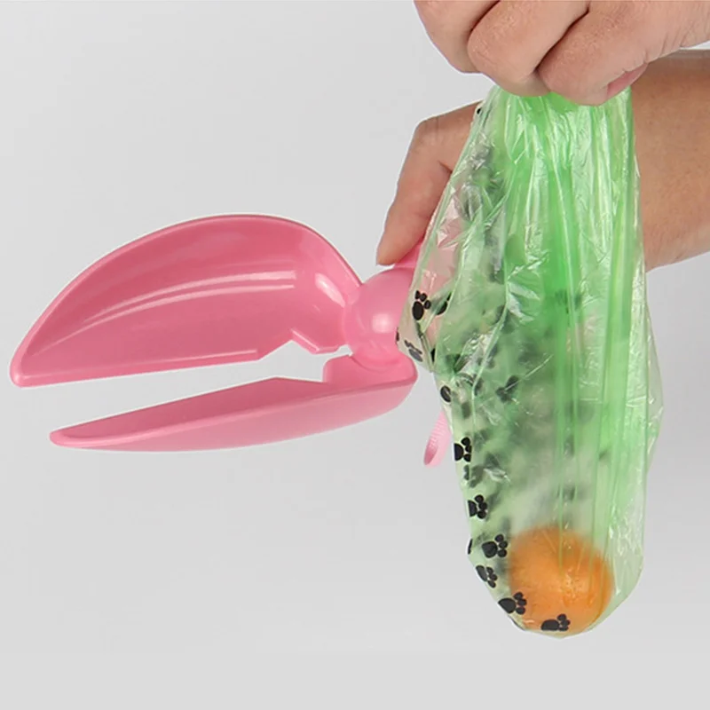 Pala para recoger caca de perro, pala para mascotas, tijeras, Clip, inodoro, pala de limpieza, suministros de peluche - imagen 4