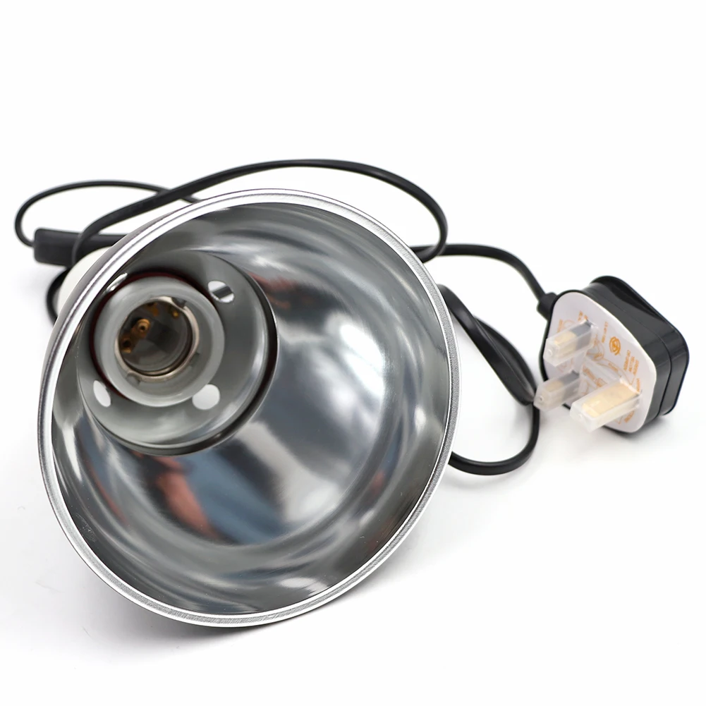 Soporte de lámpara calefactora para reptiles, iluminación E27, UVB, soporte de bombilla para mascotas, pantalla, emisor - imagen 3