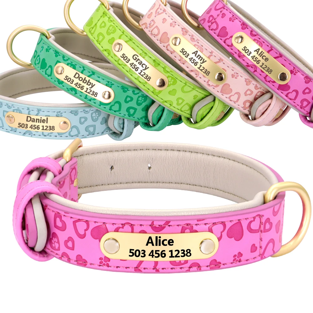 Collares de Cuero Personalizados para Perros - imagen 3