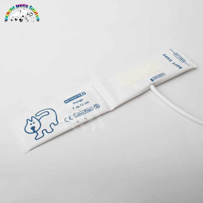 Manguito de presión arterial de animales para perro, gato, tela no tejida, Monitor de presión arterial para recién nacido, instrumento veterinario - imagen 3