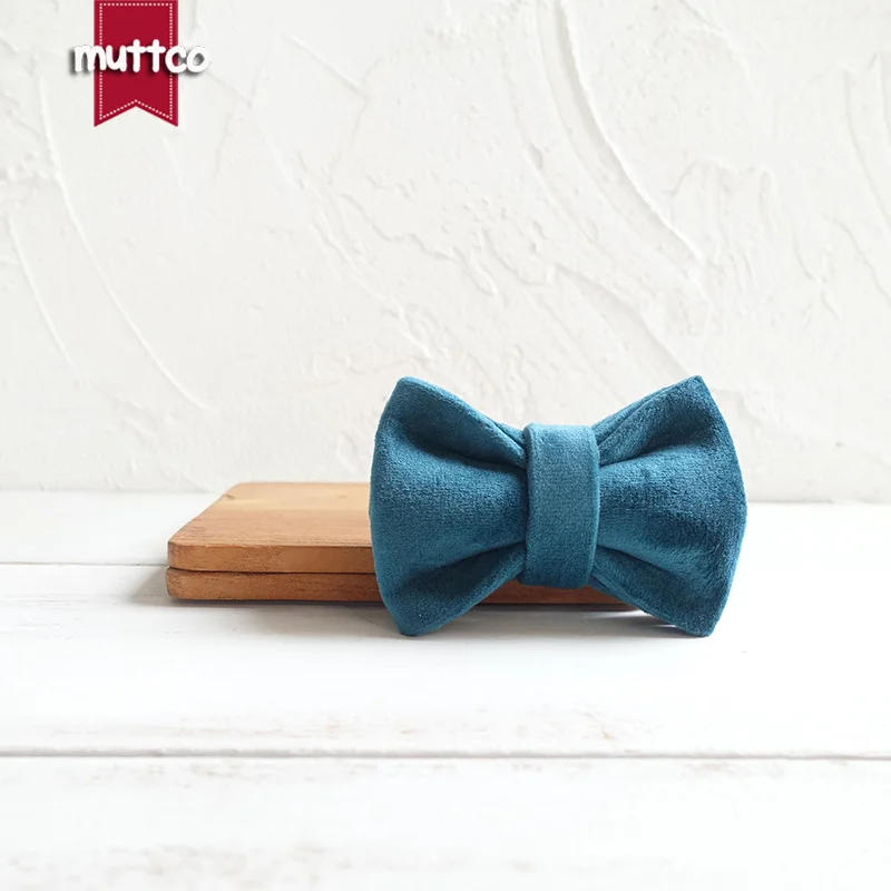 MUTTCO-collar de gato personalizado, diseño al por menor, hecho a mano, turquesa, 2 tamaños, UCC097 - imagen 5