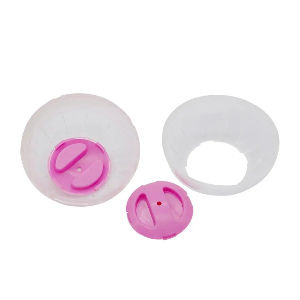 Pelota de plástico transparente para correr para hámster, juguete de ejercicio para entrenamiento de ratas gerbiles, ratones pequeños para roedores, 1 unidad - imagen 4