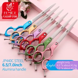 Tijeras rectas de acero inoxidable para cortar pelo de gatos y perros