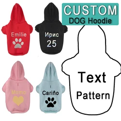 Ropa personalizada para perros y gatos con capucha - diseño Teddy
