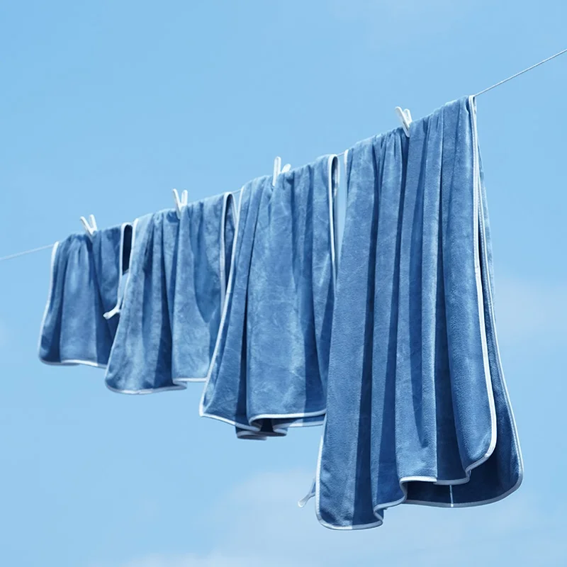 HOOPET สัตว์เลี้ยงผ้าขนหนูผ้าขนหนูผ้าขนหนูดูดซับนุ่ม Lint ฟรีสุนัขแมวผ้าขนหนูผ้าขนหนูดูดซับแห้งเร็วขนาดใหญ่หนาผ้าขนหนูผ้าขนหนู - imagen 5