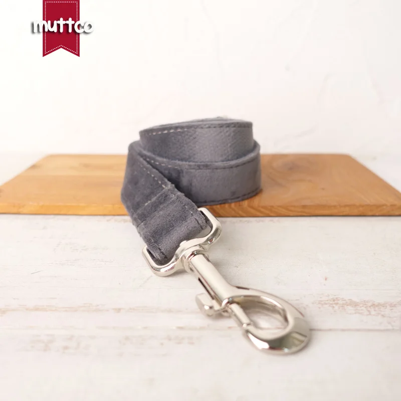 MUTTCO, collar personalizado con etiqueta de identificación para perro mascota, correa THE GRIS, collar con placa con nombre ajustable para cachorros, 5 tamaños, UDC108 - imagen 3