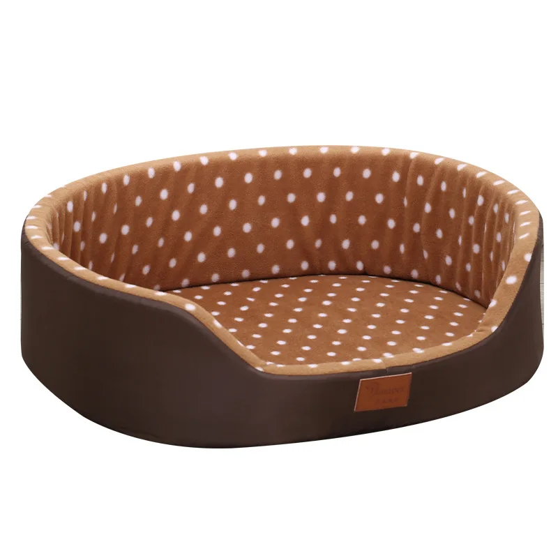 Autumn And Winter Warm Pet Dog Cat Universal Beds Soft Cushion Couch Bed for for Small Medium Dog Plush Cozy Puppy Nest Mat Pad - imagen 2