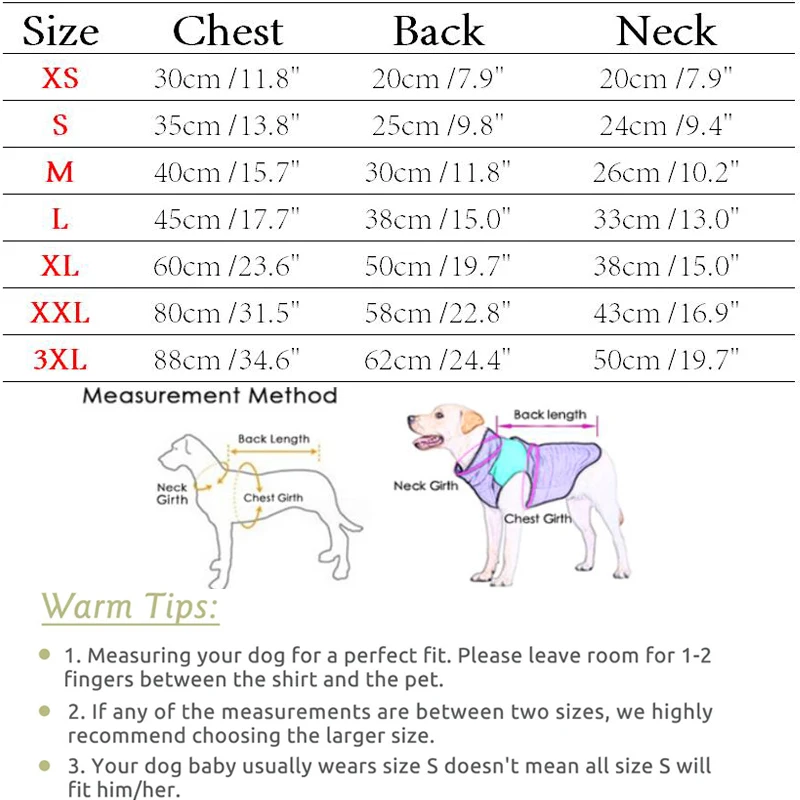 Camiseta blanca de verano para perros S, M y L - imagen 5