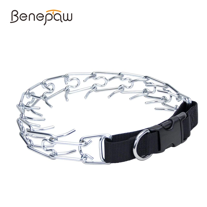 benepaw collar entrenamiento perros accesorio duradero ajustable seguro resistente mascotas pastor alemán pitbull fácil control