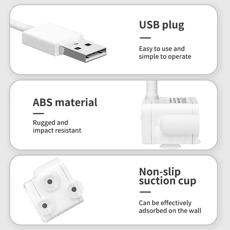 Bomba Agua Gatos ROJECO - Fuente Bebedero Mascotas Acero - imagen 5