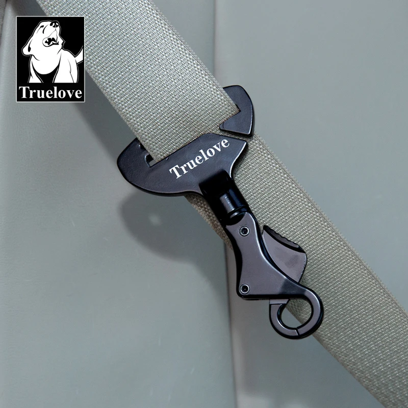 Truelove-Cinturón de seguridad para coche, hebilla de seguridad, Collar o arnés, ligero, aleación de aluminio, portátil, TLM1992/93 - imagen 5