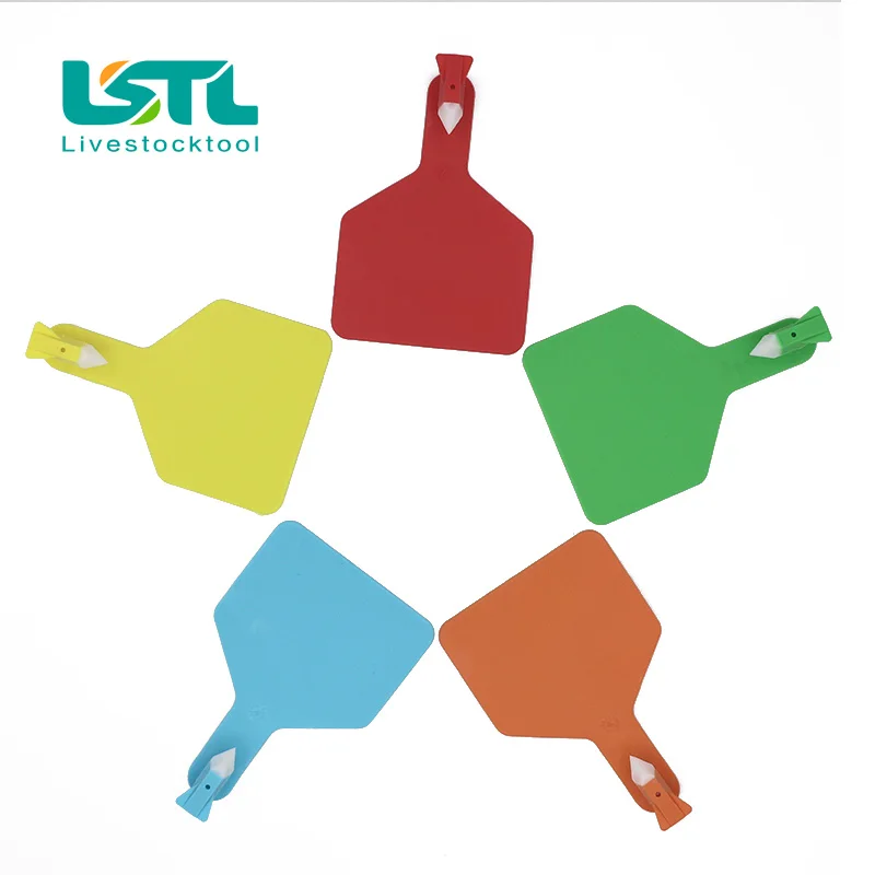Etiquetas para la oreja de ganado de vaca, 50 piezas, TPU, sin palabras, aplicador, pendientes de TPU, alicates para tarjetas de identificación de animales de granja - imagen 5