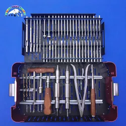 Kit extracción tornillos cirugías ortopédicas para perros y gatos