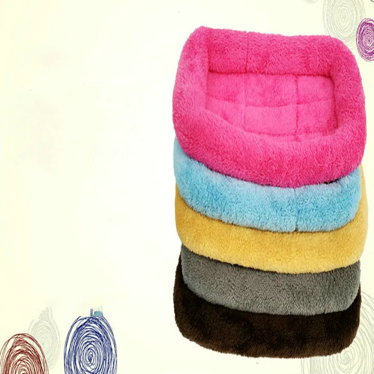 Soft Fleece Dog Beds for Large Dogs Bench Medium Dogs Mat Winter Warm Pet Cushion House Puppy Cat Sleeping Bed Pets Kennel - imagen 3