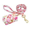 Pink Leash Bag Set