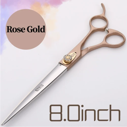 8.0  inch rose gold