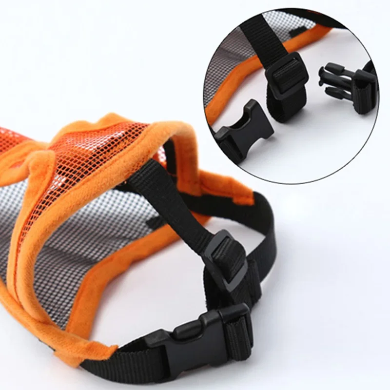 Bozal bucal antimordida para perros, mascarilla bucal para lamer mascotas pequeñas y grandes, cubierta bucal Golden Retriever, cómoda morder para perros - imagen 4