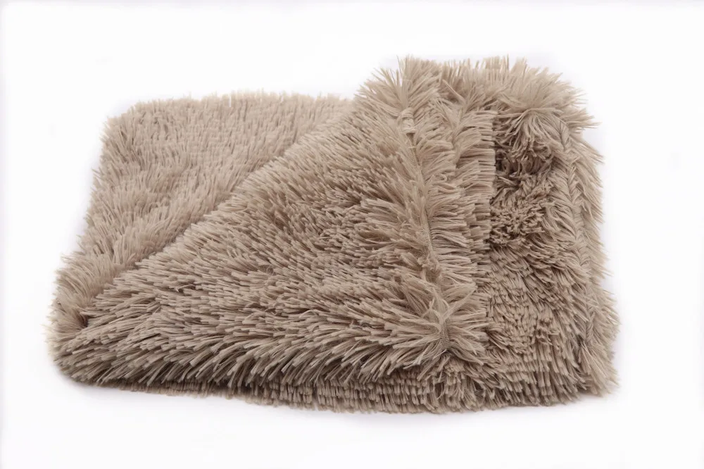 Cojín de cama para perros de invierno de 100x75 cm, manta cálida para casa, perrera grande y suave para perros y gatos, almohadilla de cama suave para adaptarse a todos los esteras para dormir para cachorros y mascotas - imagen 4
