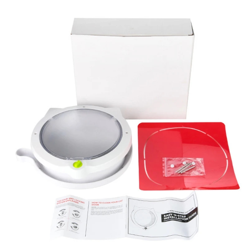 Puerta vista trasera y sistema de fijación