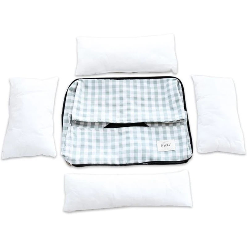 Cama suave y cálida para perros, cama para gatos, cama extraíble y lavable, nido de lino de algodón, pequeños, medianos, grandes, colchoneta cómoda para dormir, suministros para mascotas - imagen 5