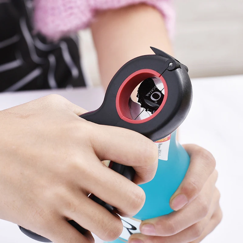 Abrebotellas multifunción 6 en 1, tarro todo en uno, pinza en forma de 8, tapa de cerveza y vino, abridor de tarros, garra - imagen 5