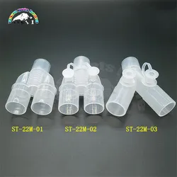 Circuito de anestesia 3 vías corrugadas para gatos y perros