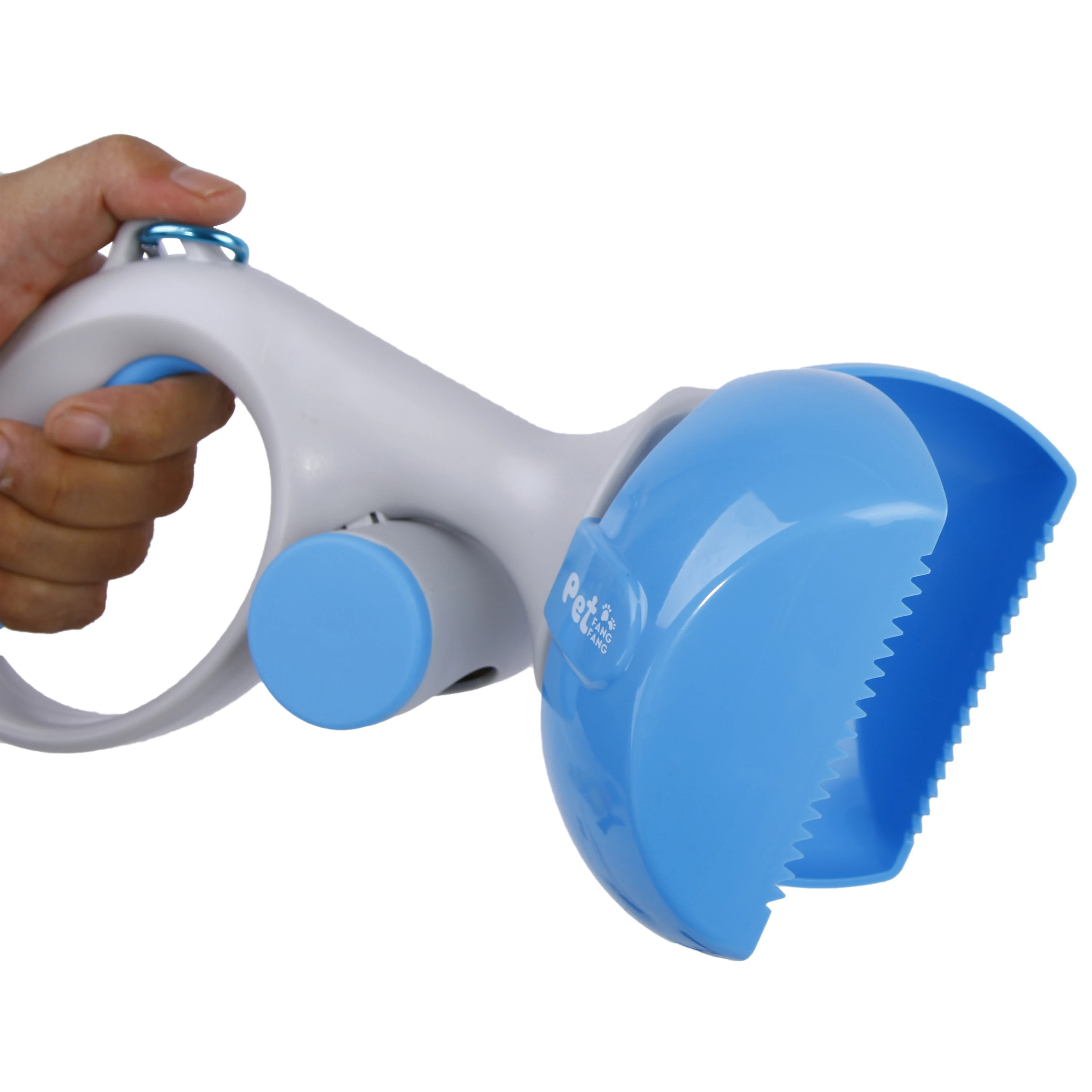 Limpiador de excrementos para perros con 10 rollos de bolsas descompuibles, herramienta de limpieza de residuos al aire libre con soporte para recoger - imagen 2