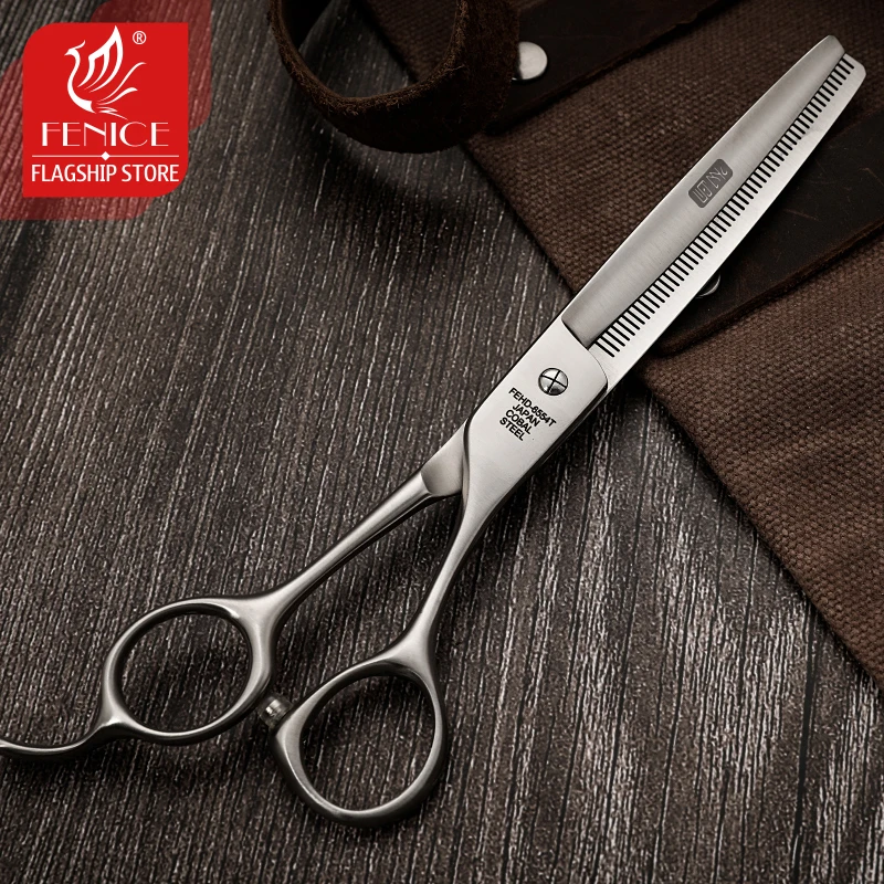 Cortadora de pelo profesional para perros Fenice Master Series, tijeras de aseo para perros y mascotas de 6,5 pulgadas, tijeras de adelgazamiento, tasa de adelgazamiento del 35% - imagen 5