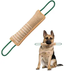 Palo mollar para perros grandes – Entrenamiento resistente para pastor alemán