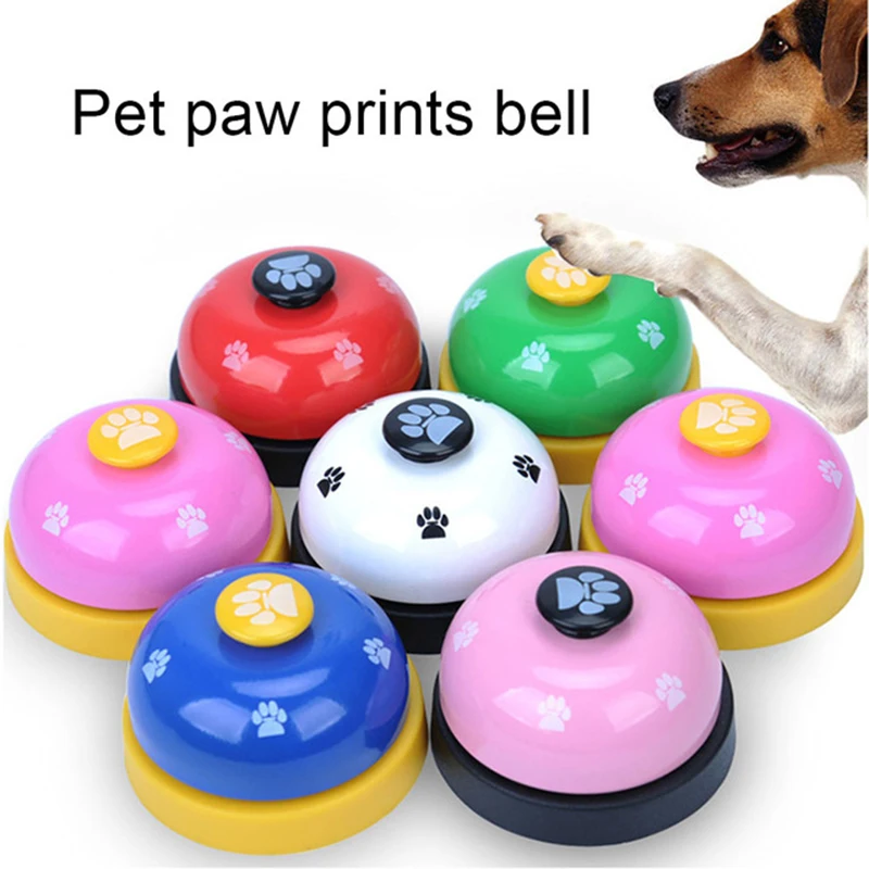 Clickers de entrenamiento para perros, campana de llamada para perros, juguetes de entrenamiento IQ, Ringer de alimentación para gatos, juguetes para mascotas, campana alimentadora de comida interactiva - imagen 3