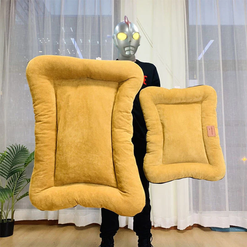 Estera de cama Reversible de pana para perros, almohadilla cálida lavable a máquina para mascotas para perros pequeños, medianos y grandes, cama para perros de interior, estera para mascotas - imagen 4