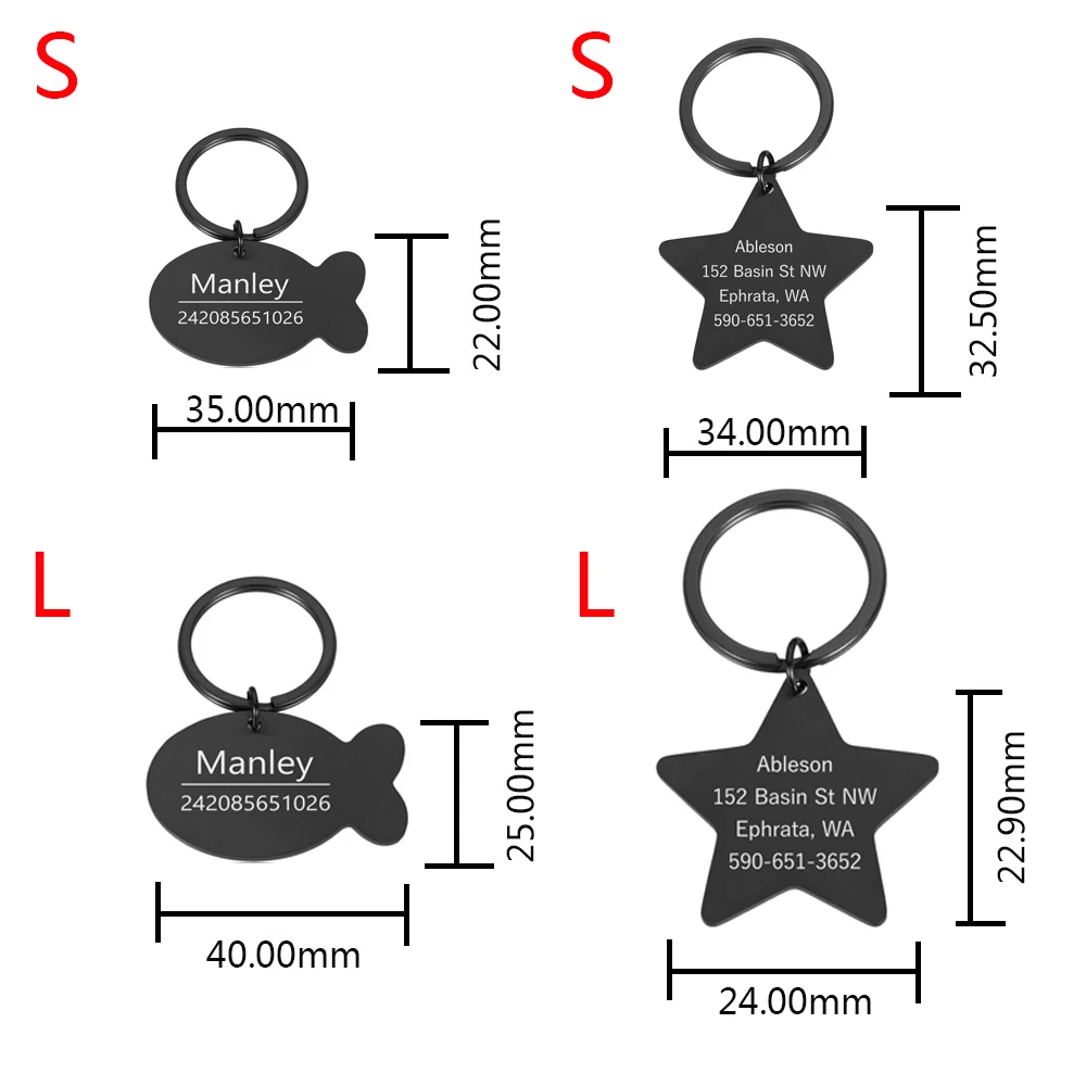 Un conjunto de cuatro llaves con los nombres Mannley L, Ableson y Basin St